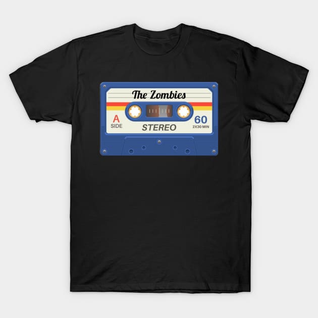 The Zombies / Cassette Tape Style T-Shirt by GengluStore